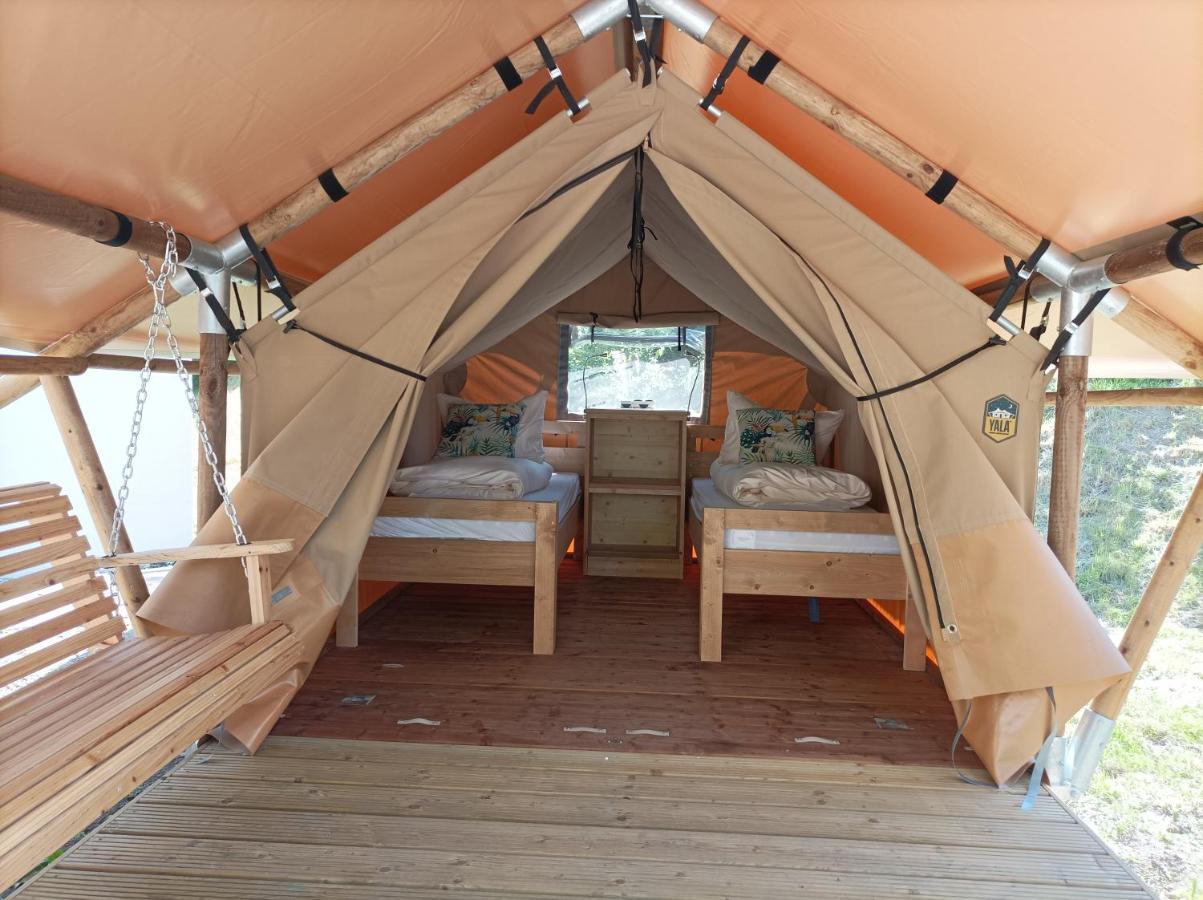 Campingplatz Am Treidlerweg Konigstein an der Elbe Bagian luar foto