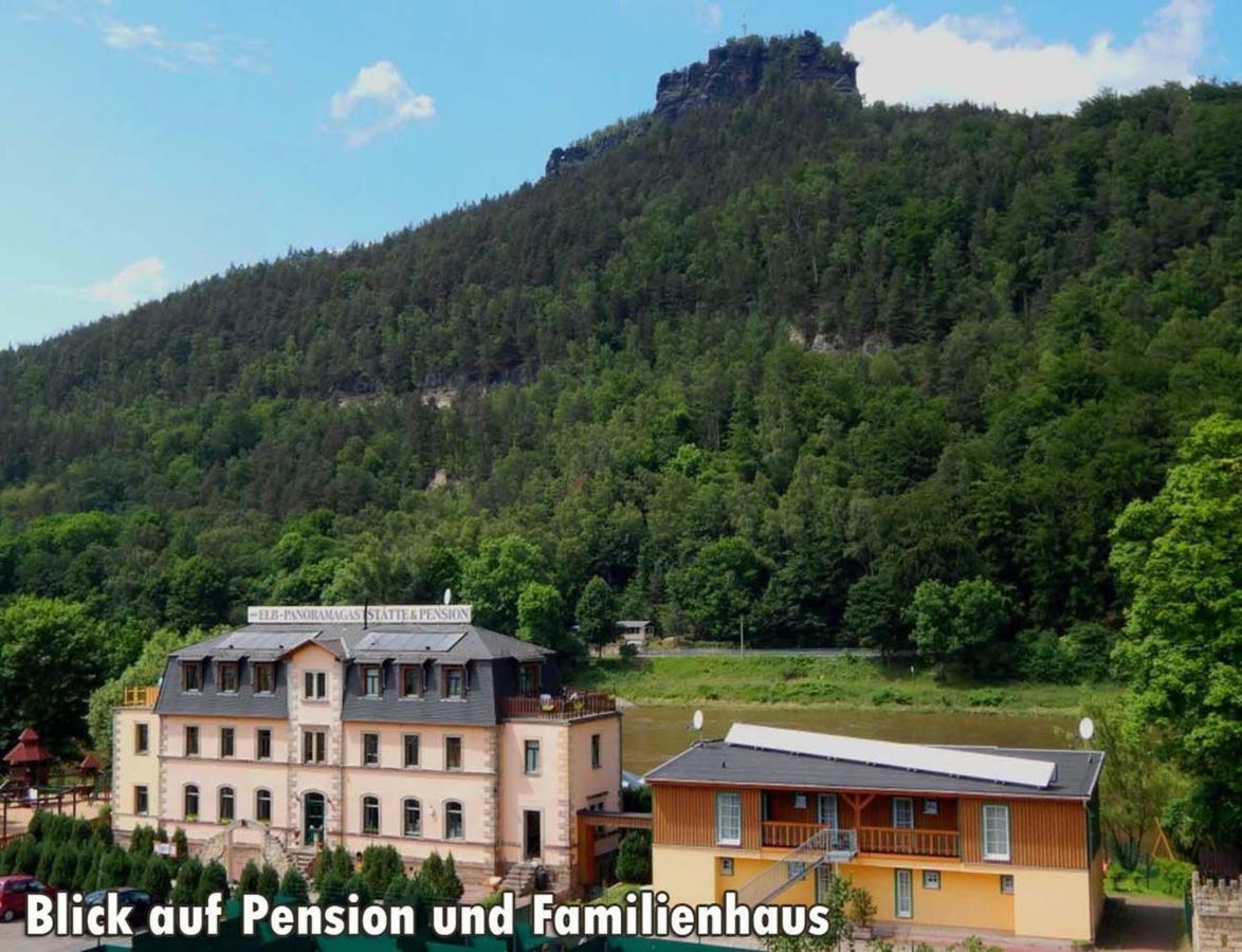Campingplatz Am Treidlerweg Konigstein an der Elbe Bagian luar foto