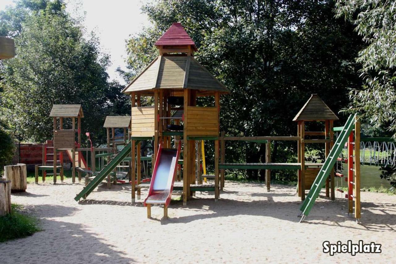 Campingplatz Am Treidlerweg Konigstein an der Elbe Bagian luar foto